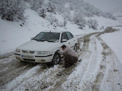 هشدار راهداری آذربایجان‌شرقی؛ تردد در جاده‌های برفگیر فقط با زنجیرچرخ