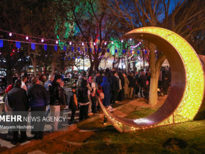 اجرای پروژه نورپردازی از طاق‌بستان تا میدان فردوسی