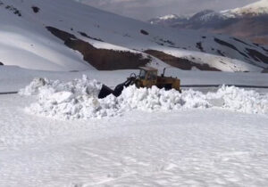 عملیات برفروبی و بازگشایی محور چلوانسرا- داماش- جیرنده