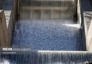 سرریز شدن سد بزرگ خاکی فاریاب-رودان بعداز بارندگی