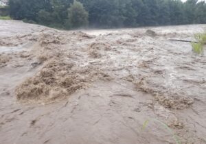 خروش شبانه رودخانه سدیچ جاسک