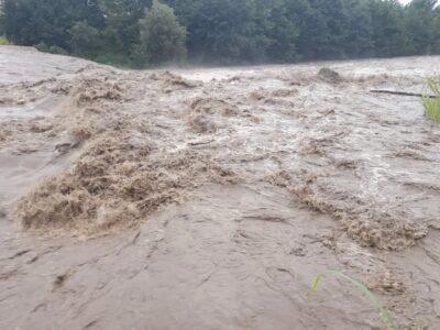 خروش شبانه رودخانه سدیچ جاسک