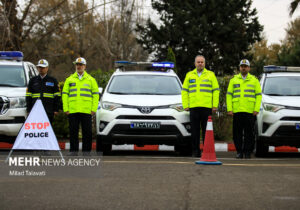 استقرار ۹۱ هزار نیروی عملیاتی در قالب طرح زمستانی پلیس راه تا ۲۰ اسفند