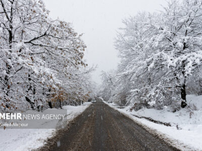 دادرس: ارتفاع برف در اشکورات رحیم‌آباد به ۶۰ سانتی‌ متر رسید