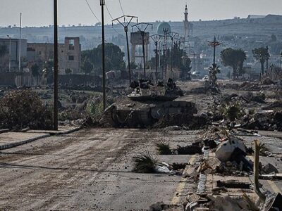 هلاکت یک نظامی صهیونیست در شمال غزه