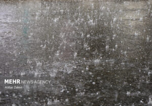 بارش شدید تگرگ در کوشکنار پارسیان