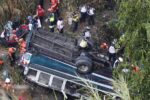 ۱۷ کشته در پی سقوط اتوبوس به دره در شمال غربی کلمبیا