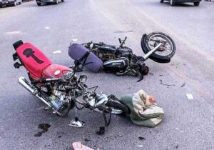 عدم استفاده از کلاه ایمنی جان موتورسوار را گرفت