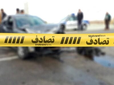 برخورد پژو ۴۰۵ و کامیون ولوو در محور سنندج–کامیاران؛ ۲ نفر جان باختند