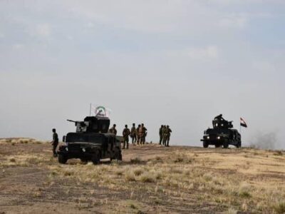 انجام عملیات امنیتی حشد شعبی عراق در جنوب غرب کرکوک