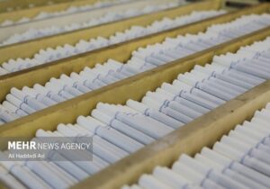 کشف محموله دخانیات قاچاق از یک بارانداز در شهرستان بندرلنگه