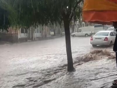 هشدار آبگرفتگی معابر و سیلاب در مازندران