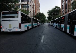 ورود نخستین اتوبوسهای برقی تولید داخل به ناوگان اتوبوسرانی تهران