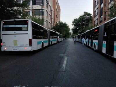 ورود نخستین اتوبوسهای برقی تولید داخل به ناوگان اتوبوسرانی تهران