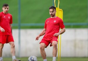 درگیری کاپیتان پرسپولیس با سرپرست آلومینیوم + فیلم