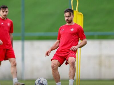 درگیری کاپیتان پرسپولیس با سرپرست آلومینیوم + فیلم