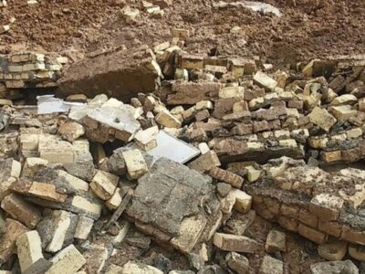 ببینید | تصاویر دردناک از ریزش دیوار بر روی دانشآموزان در عراق