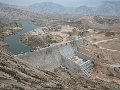 استاندار بوشهر: ۳۰ درصد مخزن سد باغان در بارندگی‌های اخیر آبگیری شد