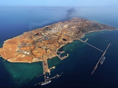 جزیره خارگ پربارشترین نقطه کشور در ۲۴ ساعت گذشته شد