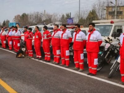 هشدار هلالاحمر نسبت به بارش گسترده باران و برف در ۲۰ استان