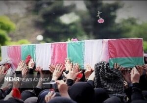 تشییع پیکر شهید ۱۶ ساله اهل سنت در زاهدان