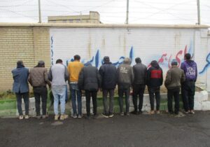 جمع آوری ۱۶ معتاد متجاهر در گرگان