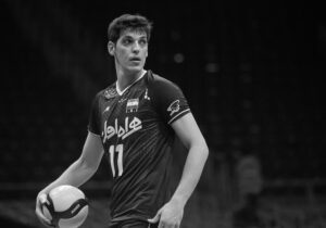 حضور رئیس فدراسیون والیبال در مراسم چهلمین روز درگذشت صابر کاظمی