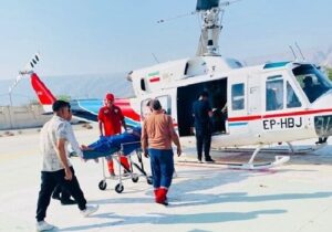 یک بیمار از کشور ترکیه از طریق فرودگاه ارومیه به مشهد منتقل شد