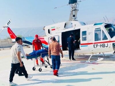 یک بیمار از کشور ترکیه از طریق فرودگاه ارومیه به مشهد منتقل شد