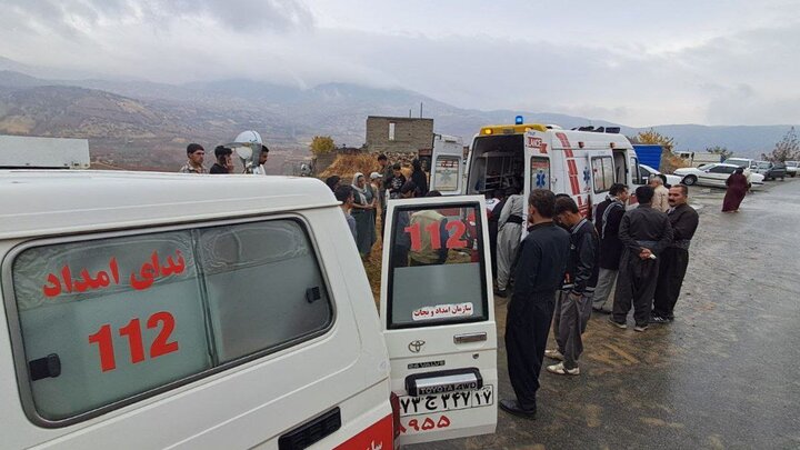 برخورد پژو با کامیون در محور آزادشهر-شاهرود ۵ مصدوم برجای گذاشت