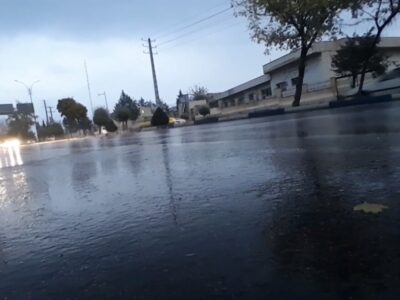 بارندگی شدید و افت دما در مازندران