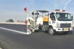 اجرای عملیات خطکشی ۷۵۰ کیلومتر از راههای فرعی و روستایی استان قم