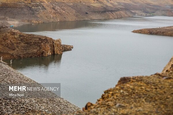 تصاویر هوایی از بالادست سد میناب در رودان