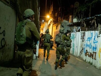 تداوم حملات نظامیان رژیم صهیونیستی به مناطق مختلف کرانه باختری