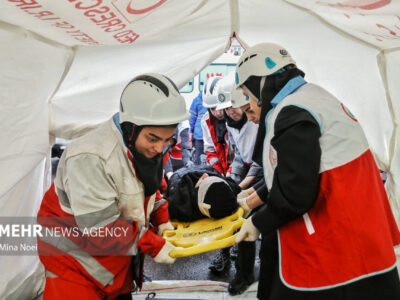 برگزاری مانور زلزله و اطفای حریق در تهران