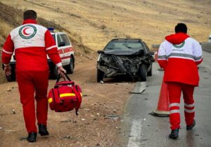 پوشش ۴۳ حادثه توسط هلالاحمر گلستان طی یک هفته