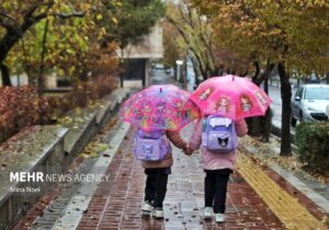 تبریز بارانی شد