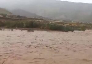 زنده شدن روخانه لادیز پس از بارشهای پاییزی