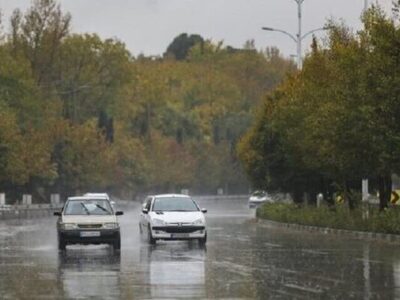 بارش شدید باران در شهر واجارگاه