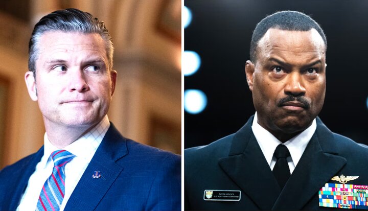 بازنشستگی اجباری دریاسالار آمریکایی به خاطر مخالفت با حملات در کارائیب