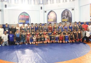 اردوی کشتی نوجوانان و جوانان استان بوشهر در جم برگزار شد