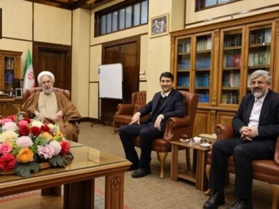 دیدار دادستان کل کشور با وزیر ارتباطات برای تقویت حکمرانی فضای مجازی