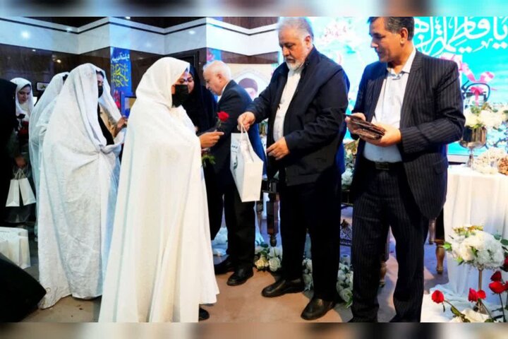 جشن آغاز زندگی ۱۱۰ زوج جوان در مشهد برگزار شد