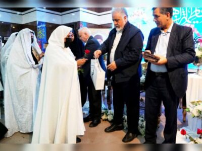 جشن آغاز زندگی ۱۱۰ زوج جوان در مشهد برگزار شد