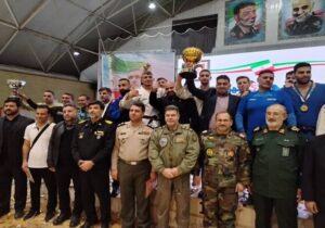 قهرمانی تیم جودوی فراجا در مسابقات نیروهای مسلح