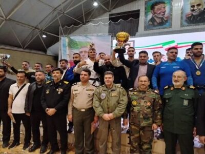 قهرمانی تیم جودوی فراجا در مسابقات نیروهای مسلح