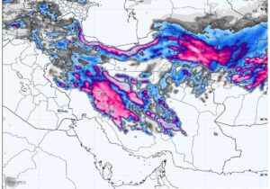 تشدید فعالیت سامانه بارشی در سراسر کشور؛ هشدار به کشاورزان یک استان