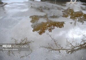 جاری شدن رودخانه «سزار» در دل کوههای لرستان