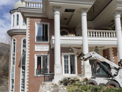 وضعیت ابر ویلای معروف بعد از اجرای حکم تخریب بخش غیرمجاز