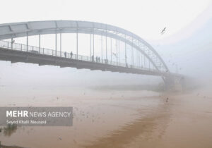 اهواز در مه